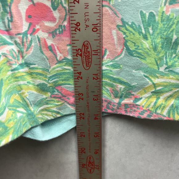 Lilly Pulitzer Womens Skort Size Large Vibrant Multicolor Pink Teal Animal Print - Picture 11 of 14